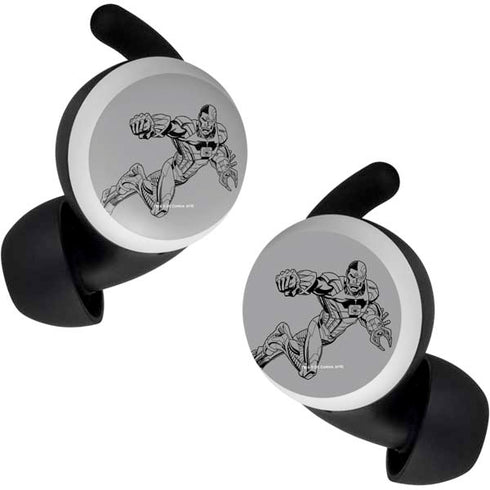 DC Comics Cyborg Comic Pop Google Pixel Buds Skin
